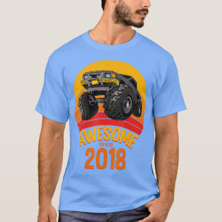 Geweldige sinds 2018 Verjaardagsjongen 2 jaar oud T-shirt