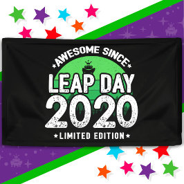 Geweldige sinds 2020 schrikkeljaardag feb 29 Verja Spandoek