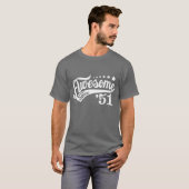 Geweldige sinds 51 t-shirt (Voorkant volledig)