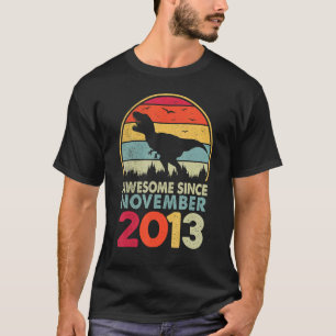 Geweldige sinds 9 november 2013, jongen Dinos T-shirt