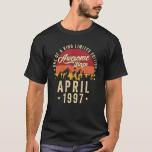 Geweldige sinds april 1997, 25e verjaardag t-shirt