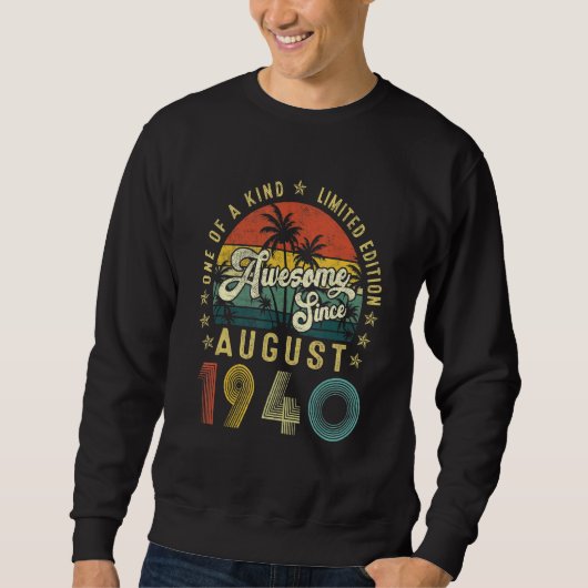 Geweldige sinds augustus 1940  82e verjaardag Ge Trui (Voorkant)
