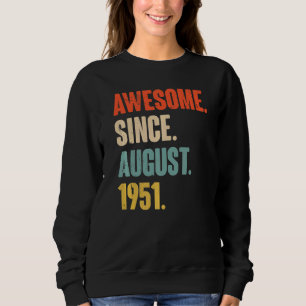 Geweldige sinds augustus 1951 71 Jaar Oud 71e Gebo Trui