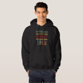 Geweldige sinds augustus 1962 58 jaar oud 5 hoodie (Voorkant volledig)