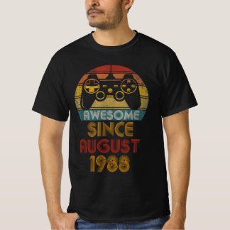 Geweldige sinds augustus 1988 , Happy Birthday Gam T-shirt