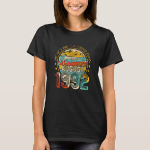 Geweldige sinds augustus 1992 een van een soort t-shirt