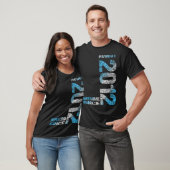 Geweldige sinds augustus 2012 11e geboortedag Gebo T-shirt (Unisex)