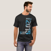 Geweldige sinds augustus 2015 8e geboortedag Gebor T-shirt (Voorkant volledig)
