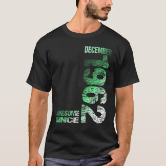 Geweldige sinds december 1962 61e verjaardag, gebo t-shirt