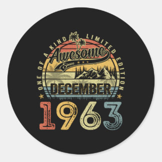 Geweldige sinds december 1963 60 60ste ronde sticker