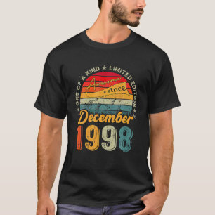 Geweldige sinds december 1998 24 jaar oud 24 jaar t-shirt