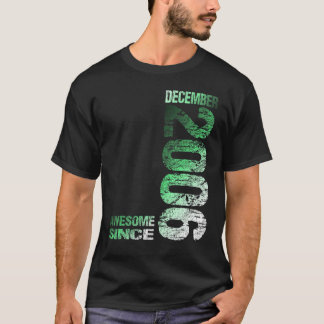 Geweldige sinds december 2006 17e verjaardag Gebor T-shirt