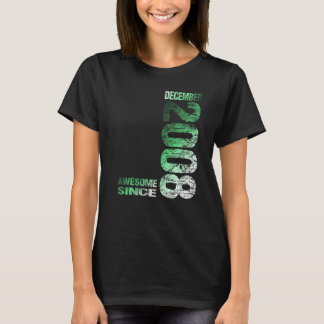 Geweldige sinds december 2008 15e verjaardag Gebor T-shirt