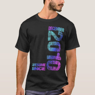Geweldige sinds december 2010 13e verjaardag Gebor T-shirt