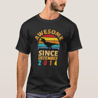 Geweldige sinds december 2014 7e verjaardag D T-shirt