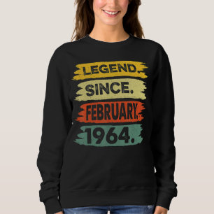 Geweldige sinds februari 1964 59e verjaardag Gift  Trui