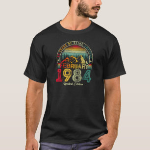 Geweldige sinds februari 1984 geschenken Mannen 4 T-shirt