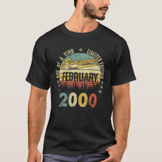 Geweldige sinds februari 2000 22 jaar oud B T-shirt