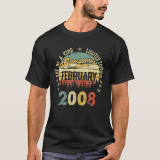 Geweldige sinds februari 2008 14 jaar oud B T-shirt