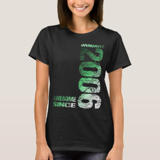 Geweldige sinds januari 2006 17e verjaardag, 2006 t-shirt