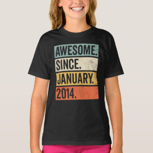 Geweldige sinds januari 2014 t-shirt