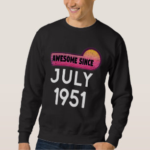 Geweldige sinds juli 1951 Verjaardag 1951 Juli Vin Trui
