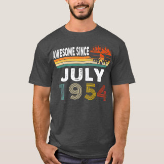 Geweldige sinds juli 1954 t-shirt