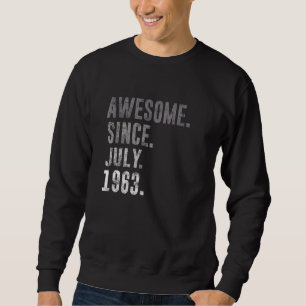 Geweldige sinds juli 1963 59e verjaardag 1963 trui