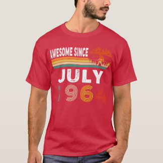 Geweldige sinds juli 1964 t-shirt