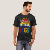 Geweldige sinds juli 1965  57e Verjaardag 2 T-shirt (Voorkant volledig)