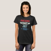 Geweldige sinds juli 1966 1 t-shirt (Voorkant volledig)