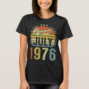 Geweldige sinds juli 1976  46e verjaardag voor t-shirt