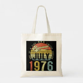 Geweldige sinds juli 1976  46e verjaardag voor tote bag (Achterkant)