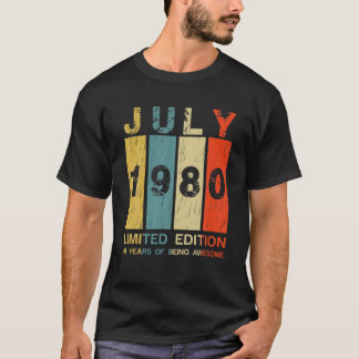 Geweldige sinds juli 1980 41sint - jansbrood T-shi T-shirt