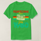 Geweldige sinds juli 1980 t-shirt (Design voorkant)