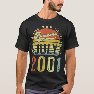 Geweldige sinds juli 2001  21e verjaardag voor t-shirt