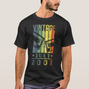 Geweldige sinds juli 2007 15 jaar oud op de 15e ve t-shirt