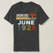 Geweldige sinds juni 1928 t-shirt (Design voorkant)