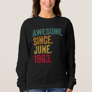 Geweldige sinds juni 1963 59e verjaardag trui