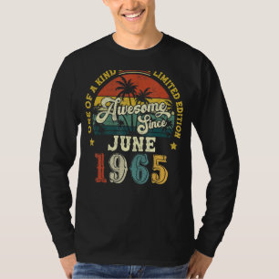 Geweldige sinds juni 1965  57e verjaardag t-shirt