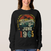 Geweldige sinds juni 1965 57e verjaardag trui (Voorkant)