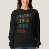 Geweldige sinds juni 1969 53 jaar oud 53 jaar oud trui (Voorkant)