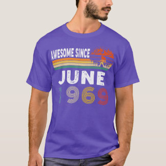 Geweldige sinds juni 1969 t-shirt