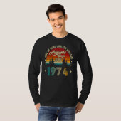 Geweldige sinds juni 1974 48 jaar 27 jaar t-shirt (Voorkant volledig)
