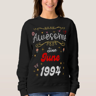 Geweldige sinds juni 1994 Verjaardagsbloemen & bot Trui