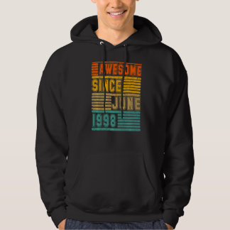 Geweldige sinds juni 1998  24e Mannen en vrouwen Hoodie