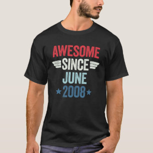 Geweldige sinds juni 2008 1 t-shirt