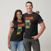 Geweldige sinds juni 2012 10 jaar oud op 10e verja t-shirt (Unisex)