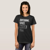 Geweldige sinds maart 1966: 57e decoratio t-shirt (Voorkant volledig)