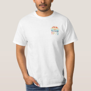 Geweldige sinds maart 1972 t-shirt